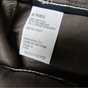 Dockers | Pants & Jumpsuits | Nwt Dockers Ideal Fit Pant 6 Brown 